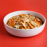 Creamy capsicum relish pasta